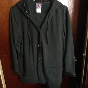 Two piece set slate gray